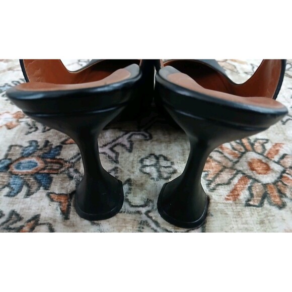 Vionic Womens Zinnia Sling Back Adalena Pump Size 9 Black 3in Heel - Picture 8 of 15